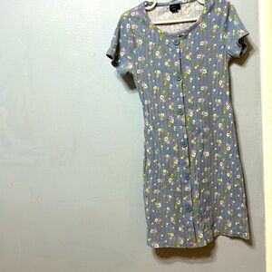 Floral art class dress